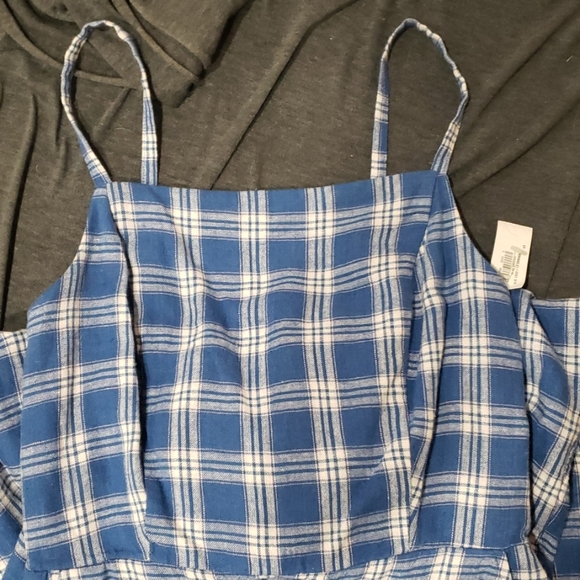 $ Old Navy Plaid Jumpsuit - Size Large NWT - Picture 5 of 6